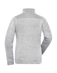 Ladies Workwear Knitted Fleece Jacket Solid